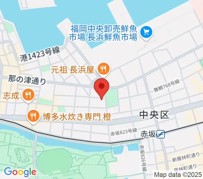 C＆S学院の地図