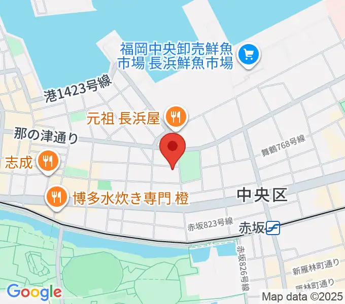 C＆S学院の地図