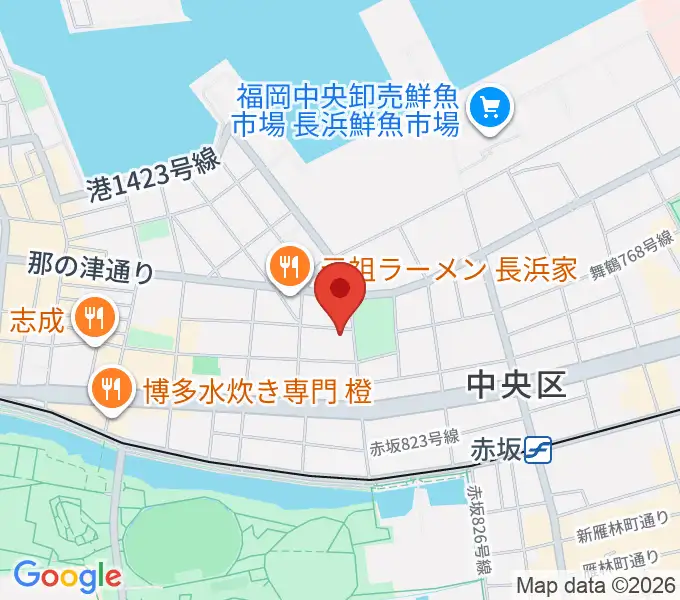 C＆S学院の地図