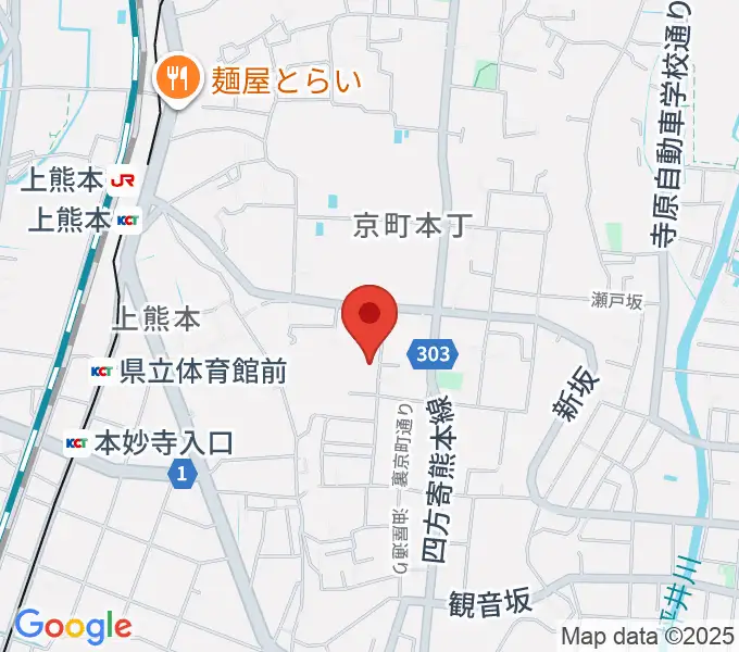 村上誠一サックス&ジャズ教室の地図
