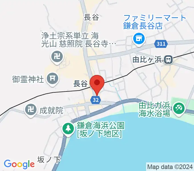 ミュージックスクール・ガウリの地図