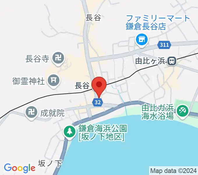 ミュージックスクール・ガウリの地図