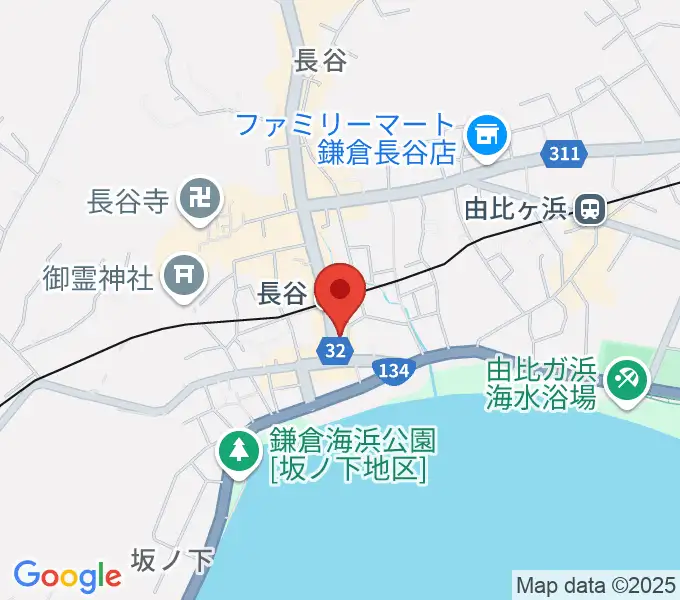 ミュージックスクール・ガウリの地図