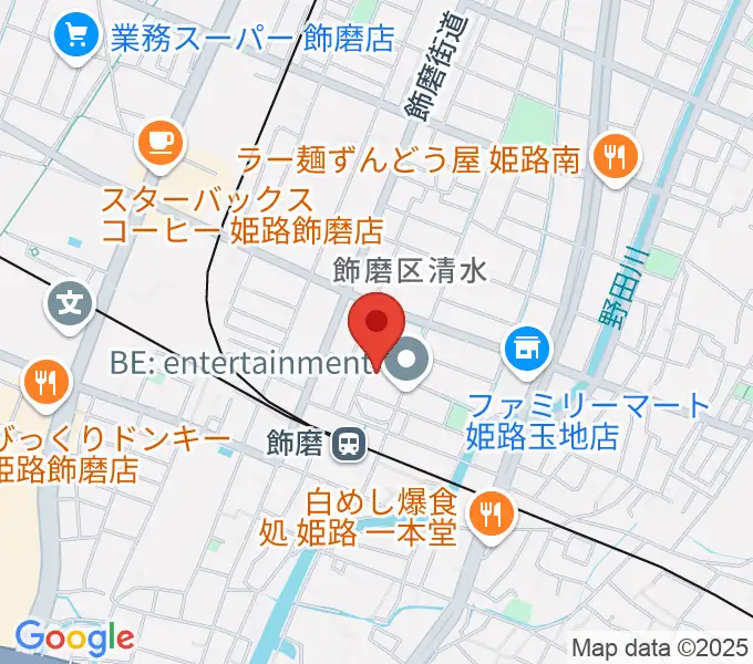 なるせ音楽教室の地図
