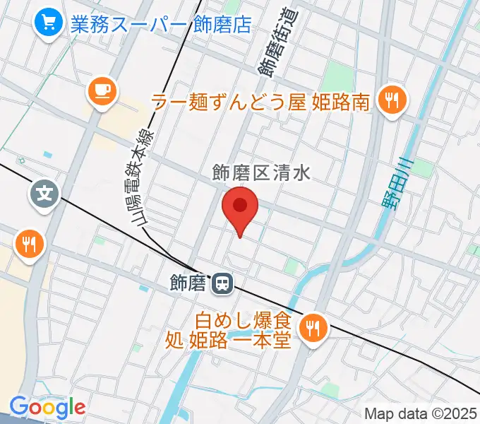 なるせ音楽教室の地図