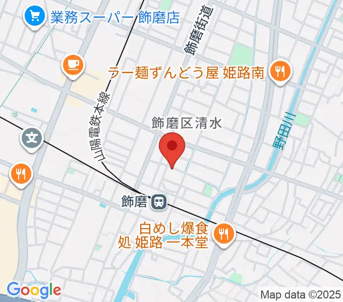 なるせ音楽教室の地図