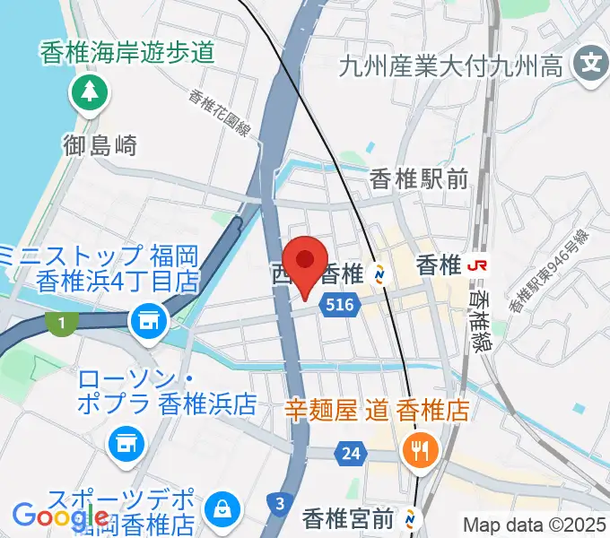 ＵＳボーカル教室 福岡東校の地図