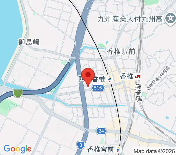 ＵＳボーカル教室 福岡東校の地図