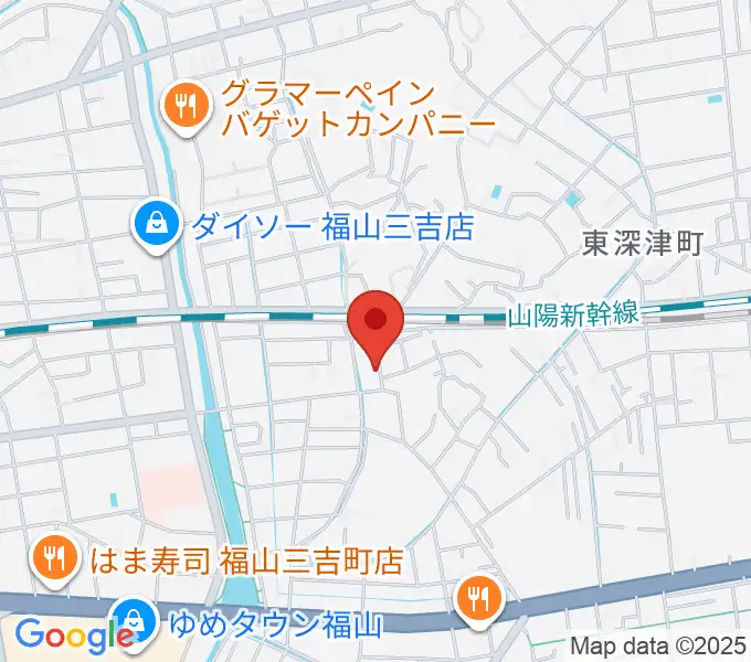 三木音楽塾の地図