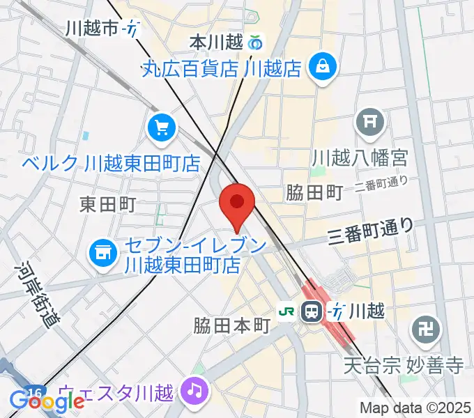 トミースマイル音楽教室の地図