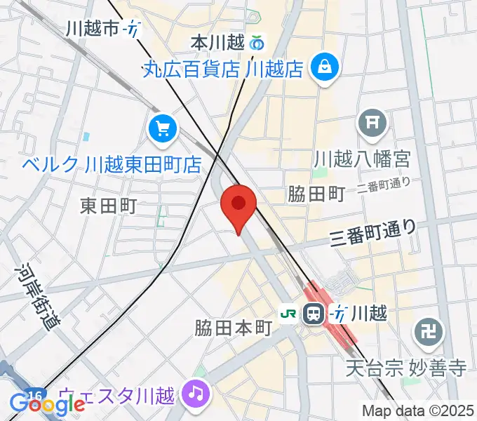 トミースマイル音楽教室の地図