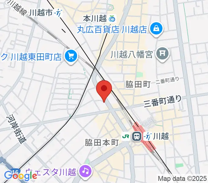 トミースマイル音楽教室の地図