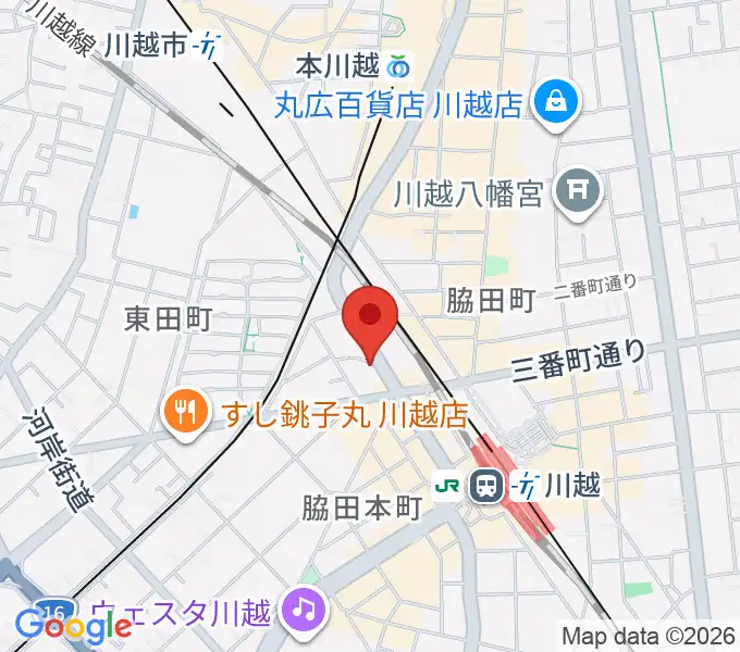 トミースマイル音楽教室の地図