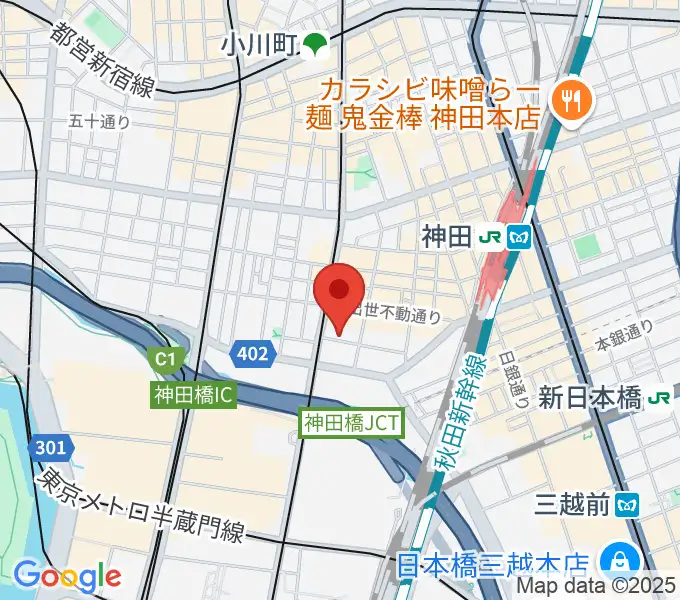 ピアノーヴァミュージックの地図