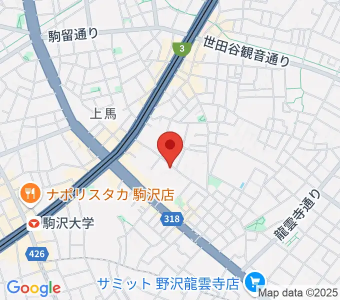 ワンヴォイスミュージックスクールの地図