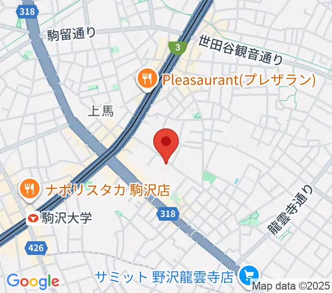 ワンヴォイスミュージックスクールの地図