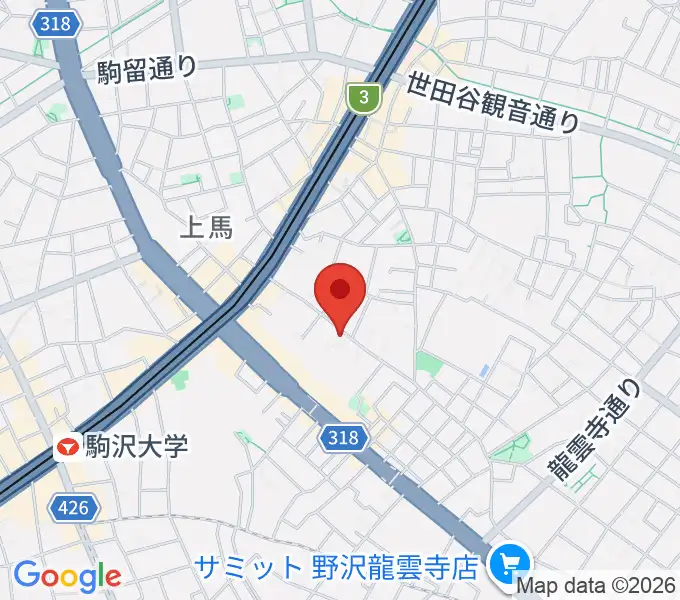 ワンヴォイスミュージックスクールの地図