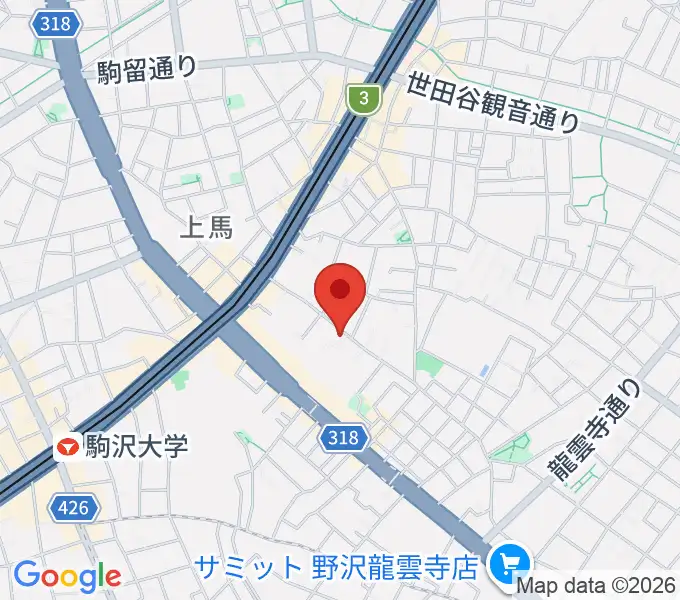 ワンヴォイスミュージックスクールの地図