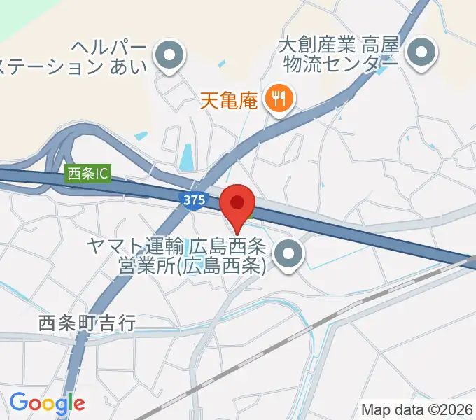 きはらヴァイオリン音楽教室の地図
