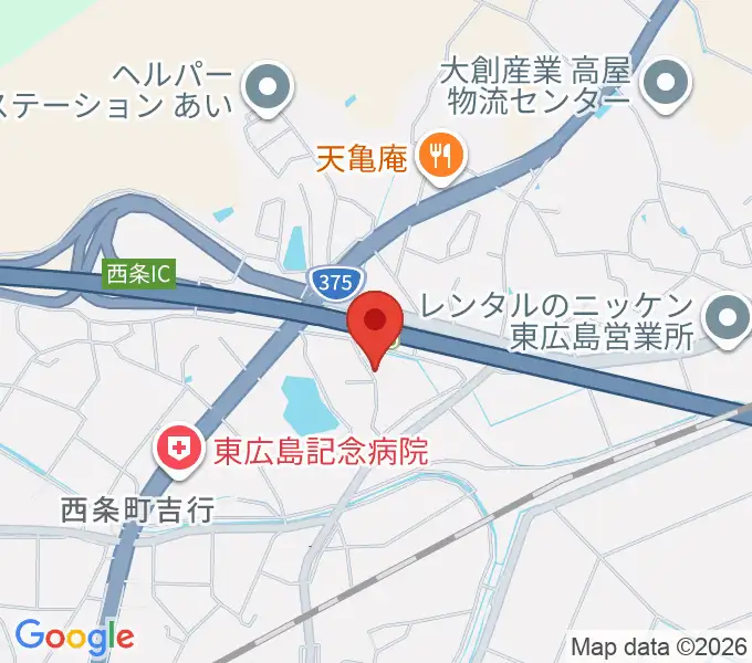 きはらヴァイオリン音楽教室の地図