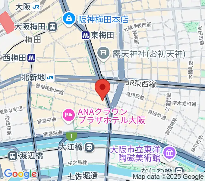 木村功サックス教室の地図