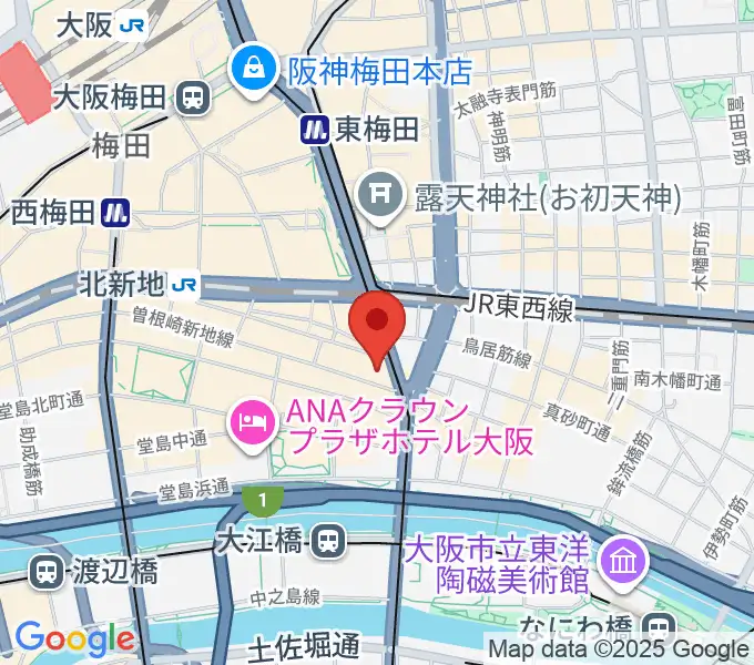 木村功サックス教室の地図