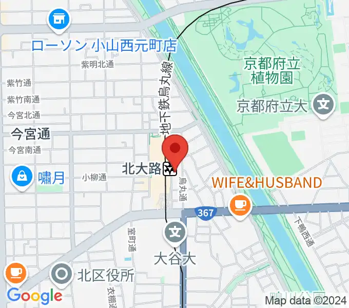 ミュージックラボ音楽教室の地図