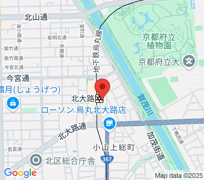 ミュージックラボ音楽教室の地図