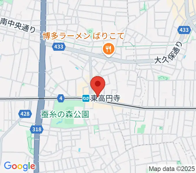 エンジェルハープの地図