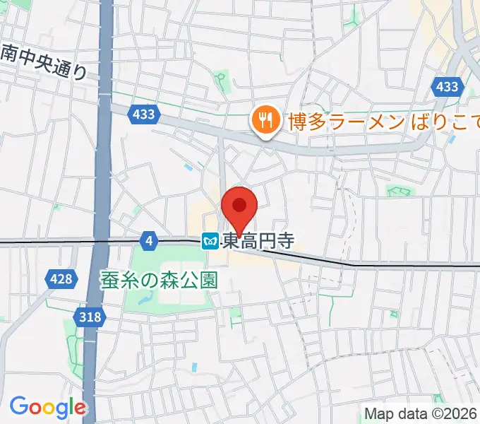 エンジェルハープの地図