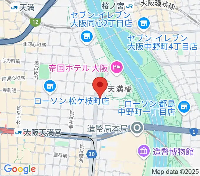 放送芸術学院専門学校の地図