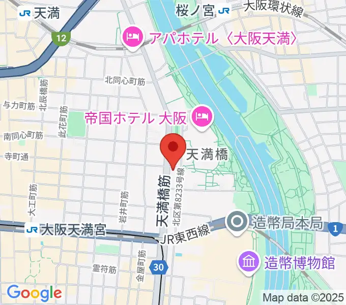 放送芸術学院専門学校の地図