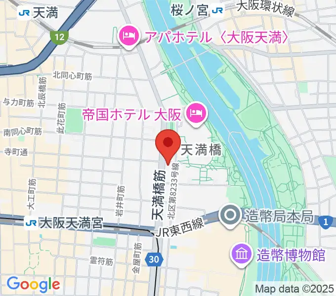放送芸術学院専門学校の地図