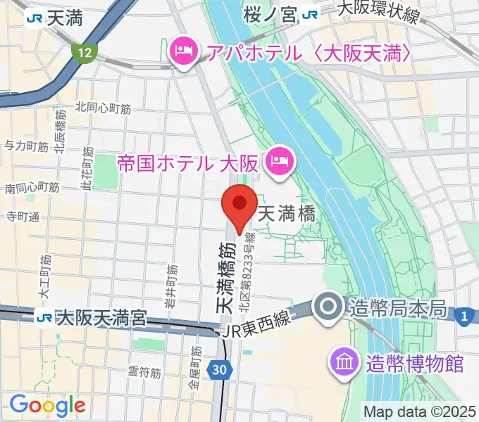 放送芸術学院専門学校の地図