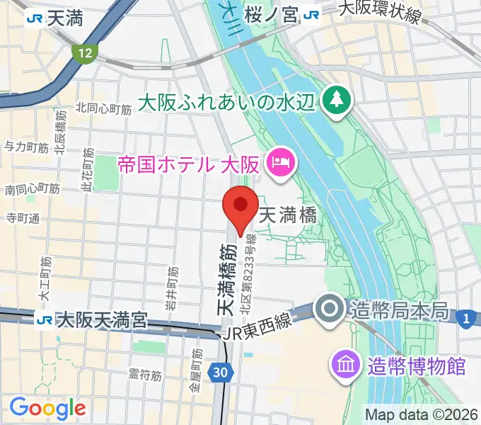 放送芸術学院専門学校の地図