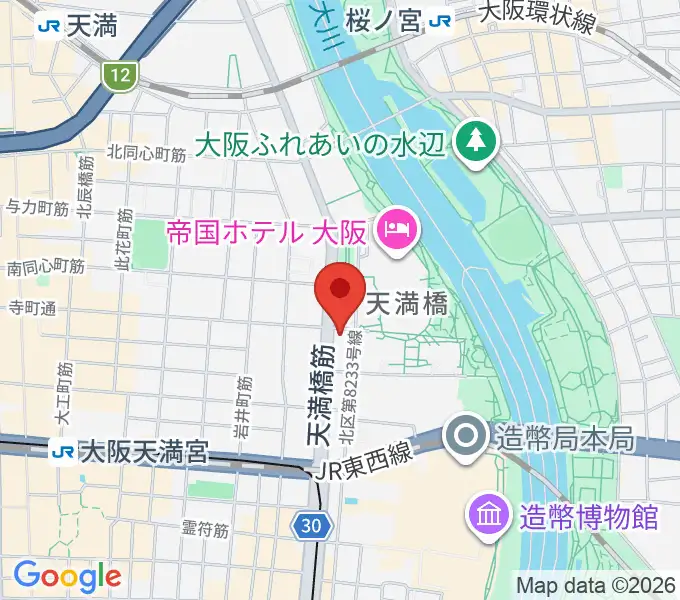 放送芸術学院専門学校の地図