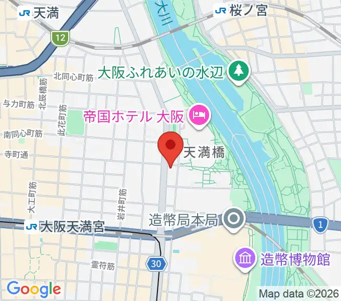 放送芸術学院専門学校の地図