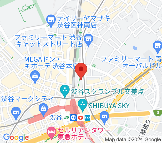東京ダンス・俳優&舞台芸術専門学校の場所