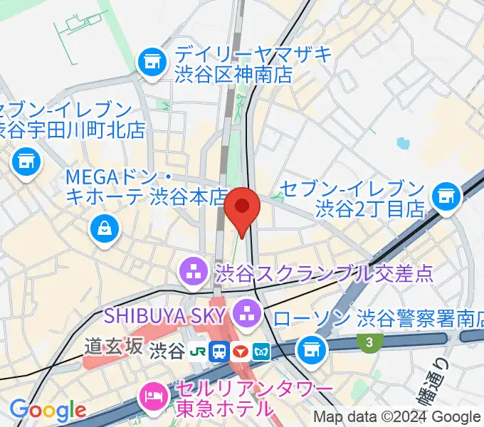 東京ダンス・俳優&舞台芸術専門学校の地図