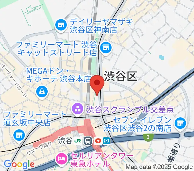 東京ダンス・俳優&舞台芸術専門学校の地図