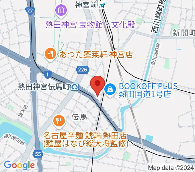 名古屋工学院専門学校の地図