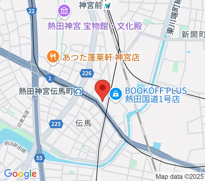 名古屋工学院専門学校の地図