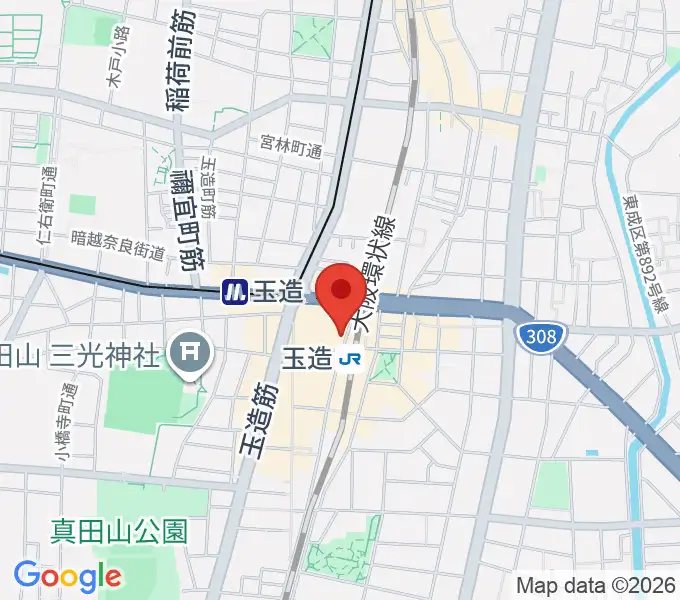 ESA音楽学院専門学校の地図