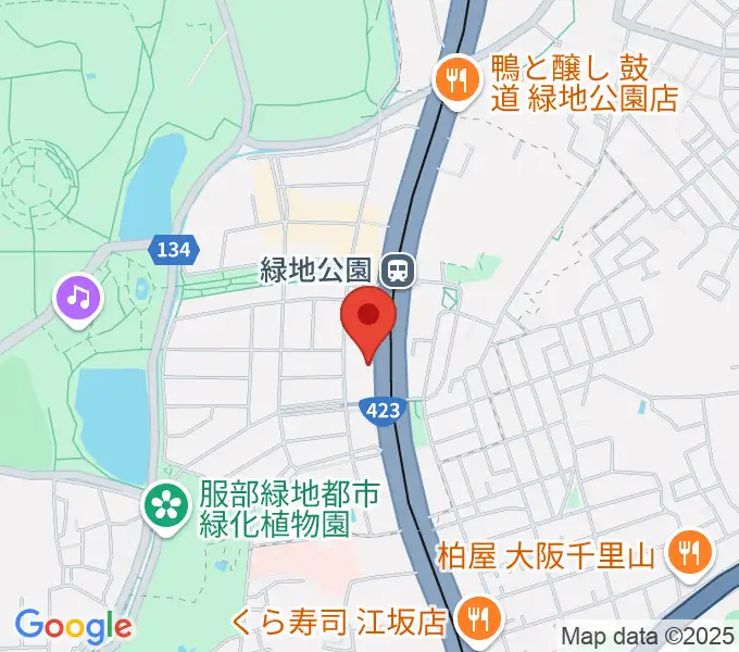 令和音楽院の地図