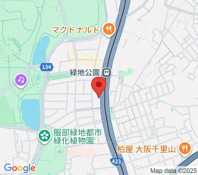 令和音楽院の地図