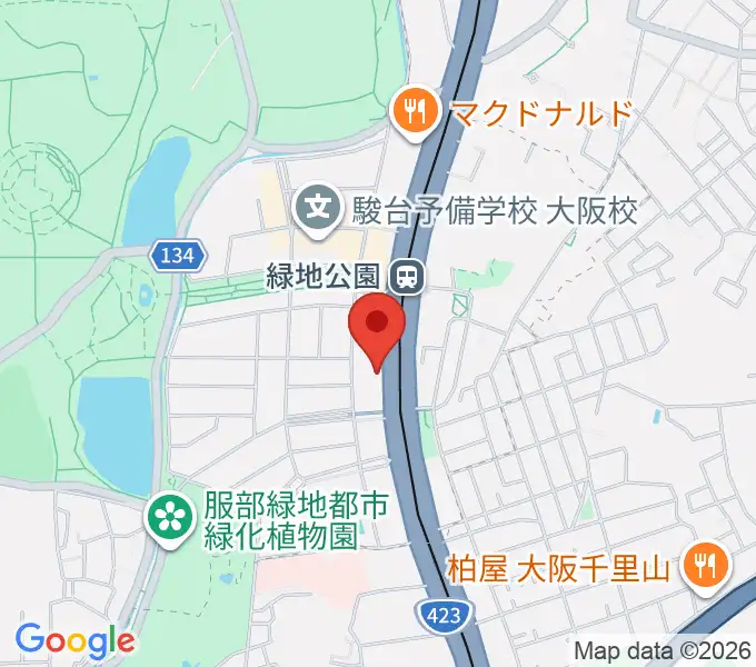 令和音楽院の地図