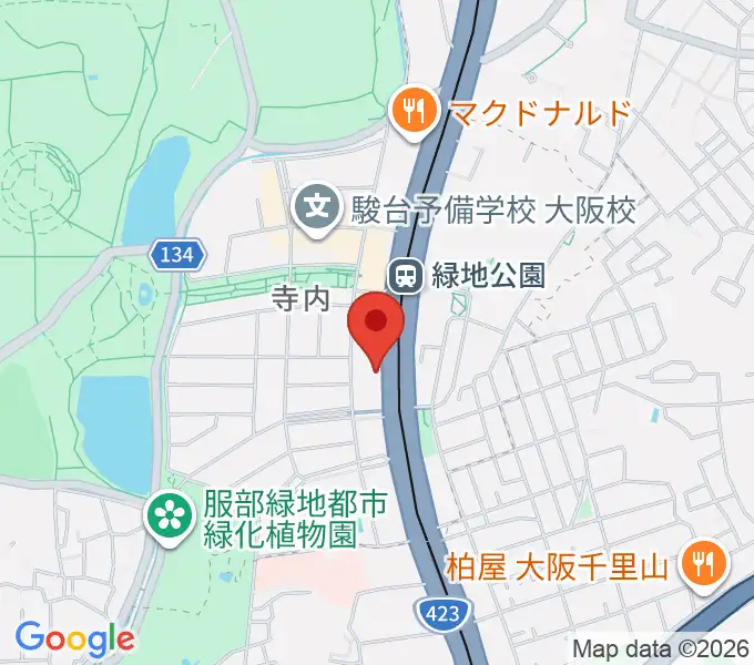 令和音楽院の地図