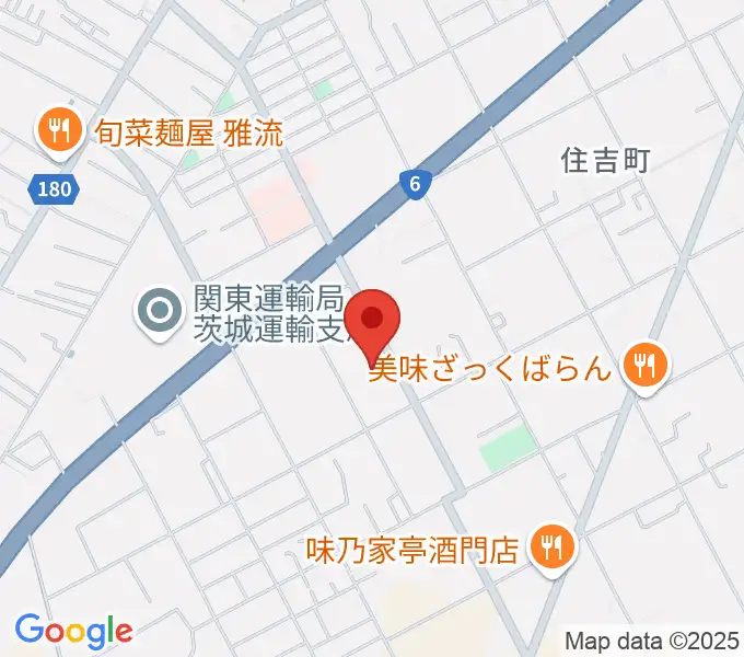 茨城音楽専門学校の地図