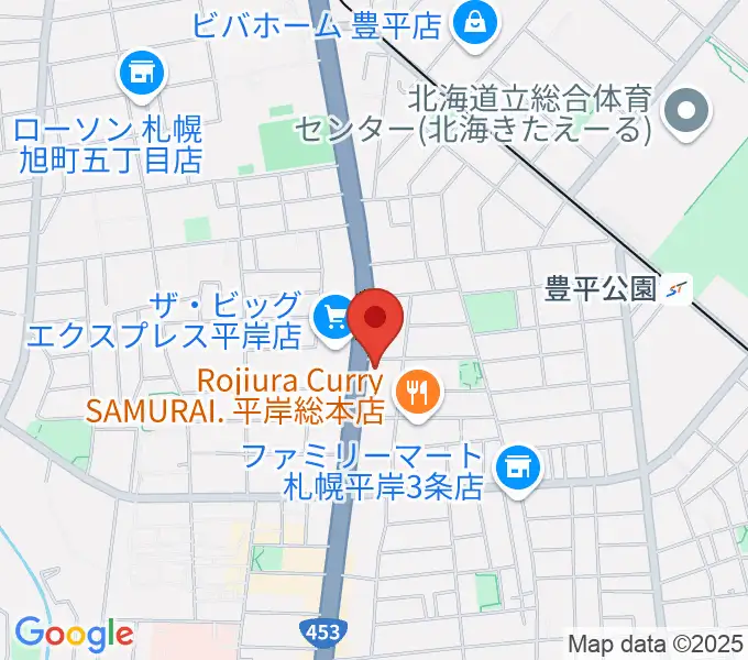 札幌ミュージック&エンターテインメント専門学校の地図