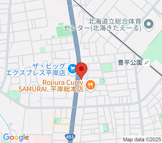 札幌ミュージック&エンターテインメント専門学校の地図